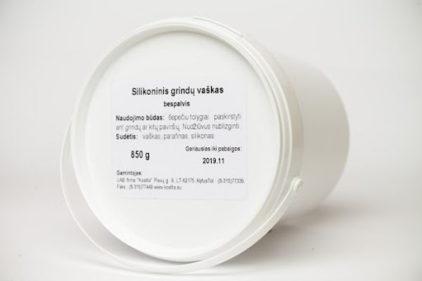 Silikoninis grindų vaškas - bespalvis 850 g