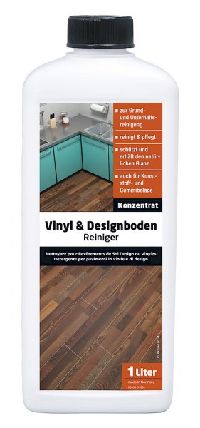 Vinilinių grindų valymo ir priežiūros priemonė WEPOS 1 L
