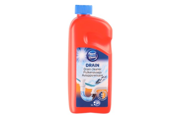 Nord Clean Drain valymo skystis EN-FI-SV-ET-LV-LT 1 L