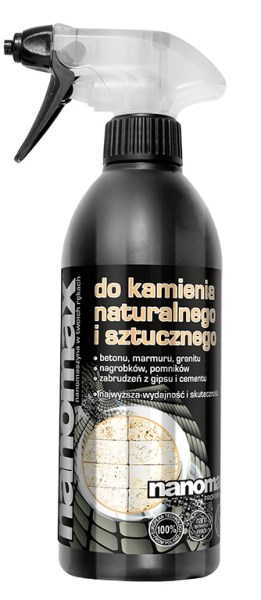 Profesionalus natūralaus ir dirbtinio akmens valiklis Nanomax su purkštuku 500 ml