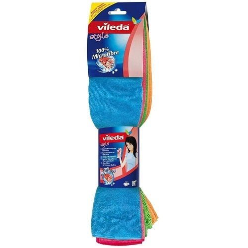 Mikropluošto šluostės VILEDA COLORS XL, 4 vnt.