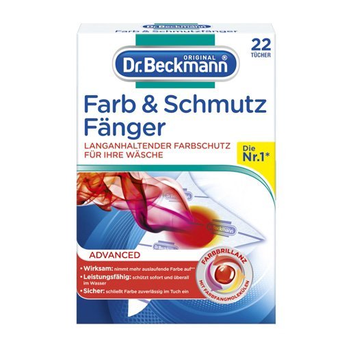Skalbinių servetėlės DR. BECKMANN, 22 vnt.