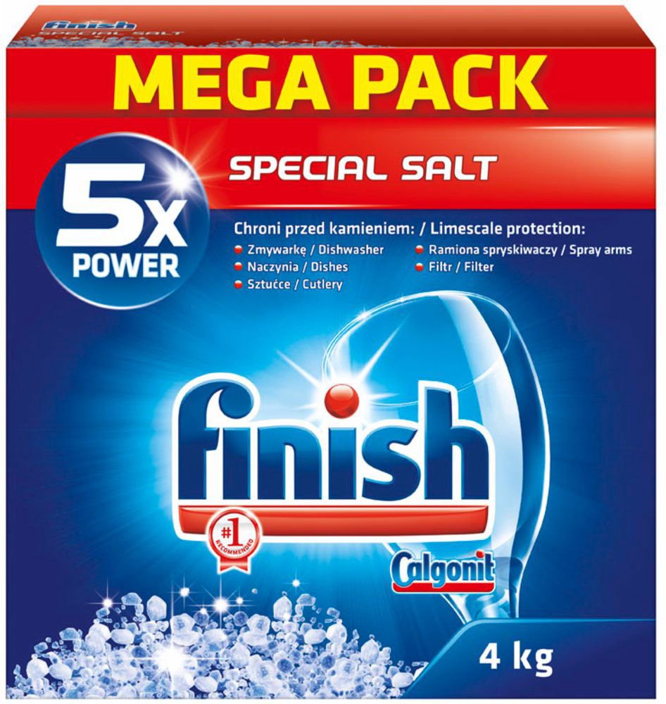 Finish 4kg dishwasher salt (077TG)