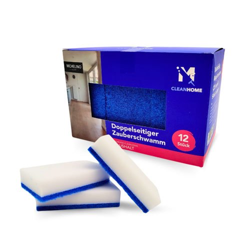 Dvipusės kempinės MICHELINO MAGIC SPONGE, 12 vnt.