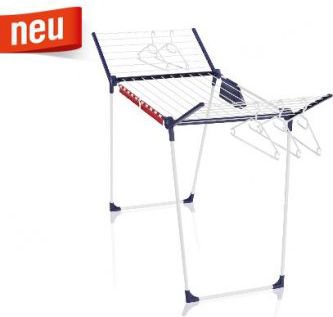 LEIFHEIT Pegasus 200 Comfort Pastatoma, išskleidžiama drabužių džiovyklė Mėlyna, Balta