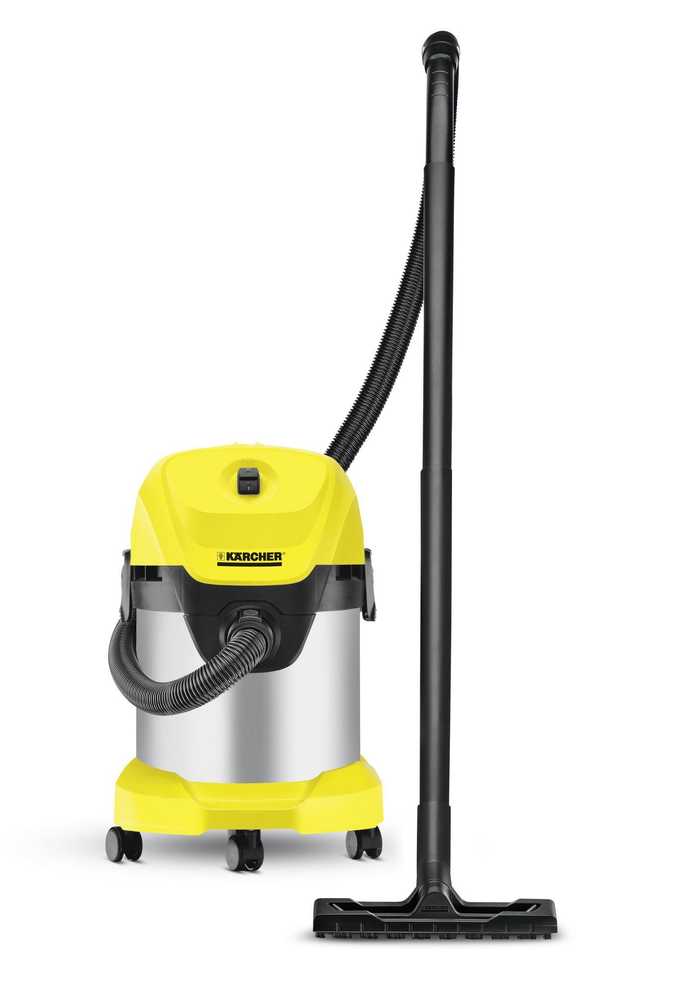 Sauso ir drėgno valymo dulkių siurblys KARCHER WD 3 S V-17/4/20, 1000 W