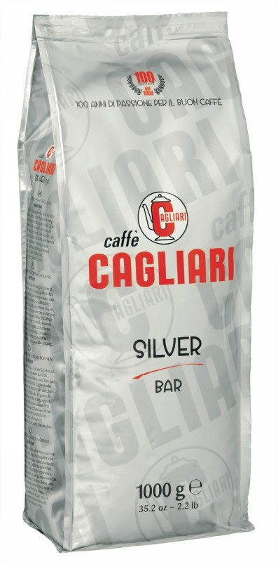 Kavos pupelės Cagliari SilverBar, 1 kg