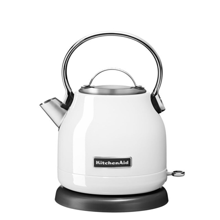 KitchenAid Kettle | 5KEK1222EWH | Electric | 1500 W | 1.25 L | Stainless steel | 360° rotational base | White|5KEK1222EWH
