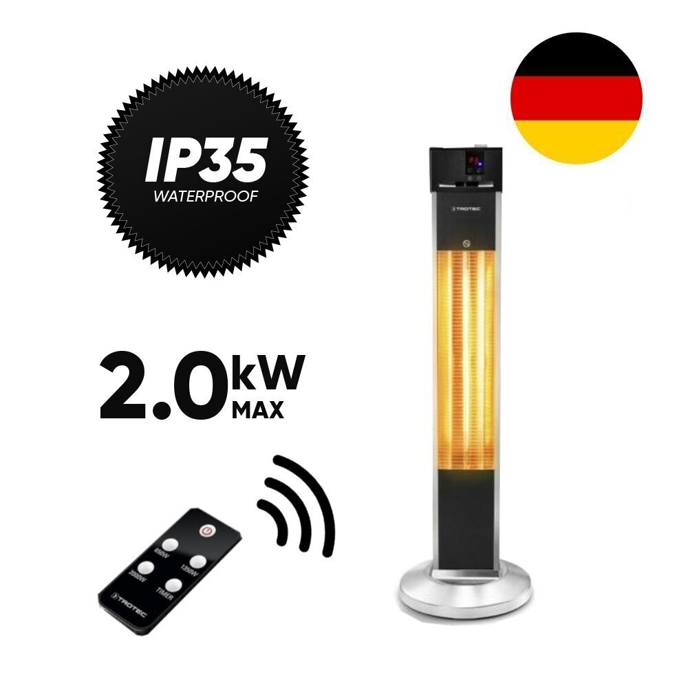 Anglies pluošto infraraudonųjų spindulių šildytuvas Trotec IRS 2000 E 06-00403
