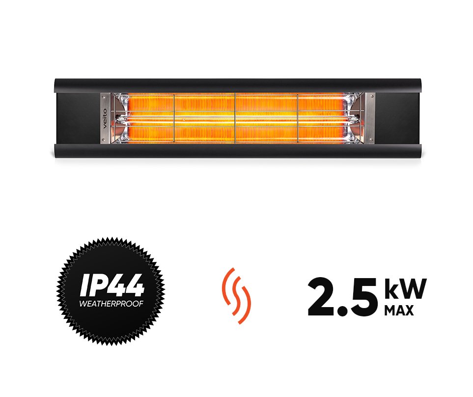 Anglies pluošto infraraudonųjų spindulių šildytuvas Veito Aero 06-00231
