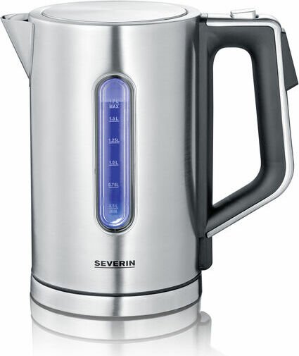 Elektrinis virdulys  Severin kettle WK 3418 1.7l, sidabro