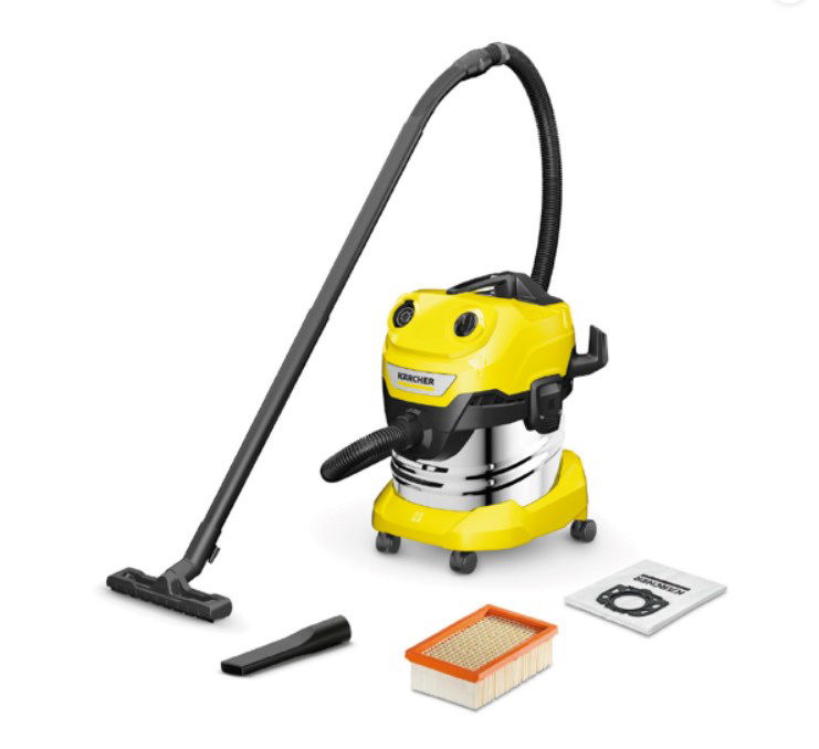 Drėgno ir sauso valymo dulkių siurblys KARCHER WD 4 S V-20/5/22