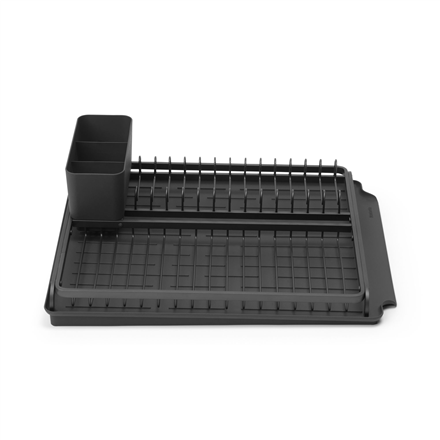 Dish drying rack BRABANTIA, dark gray 49.2 x 38.6 x 14.2 cm|11 74 04