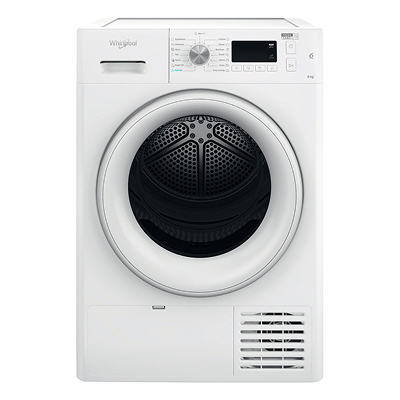 WHIRLPOOL Dryer FFT M11 82 EE R, 8 kg, A++, Depth 64,9 cm, Heat pump|FFTM1182EER