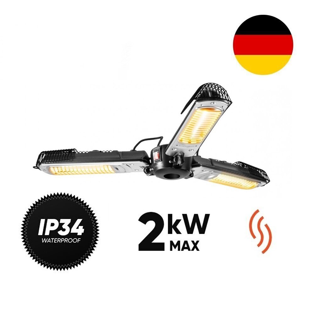 Halogeninis infraraudonųjų spindulių šildytuvas Trotec Umbrella IR 2005 SC 06-01054