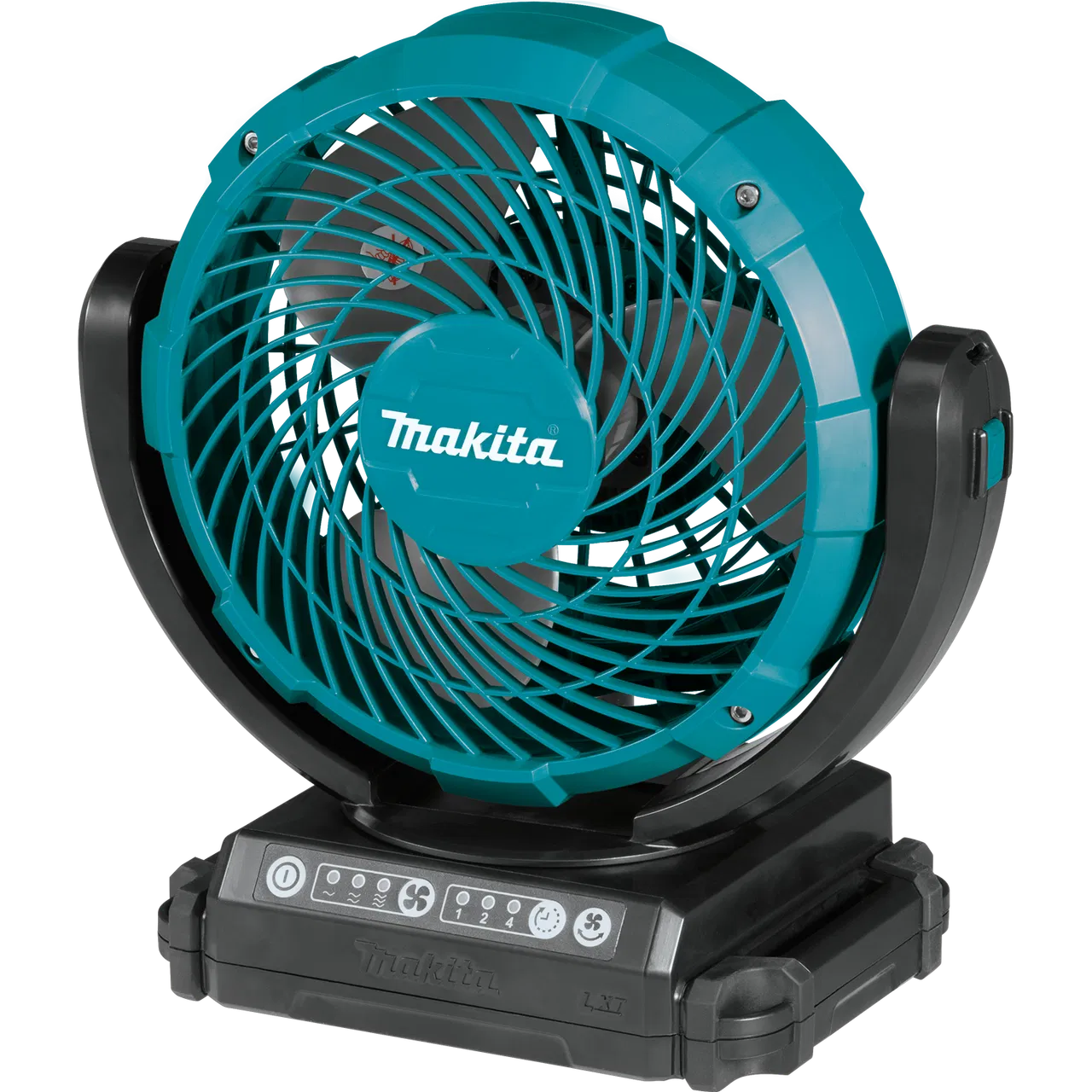 Akumuliatorinis ventiliatorius MAKITA DCF102Z, 18 V, 18 cm, 3 m/s, 4,6 m³/min, be akumuliatoriaus
