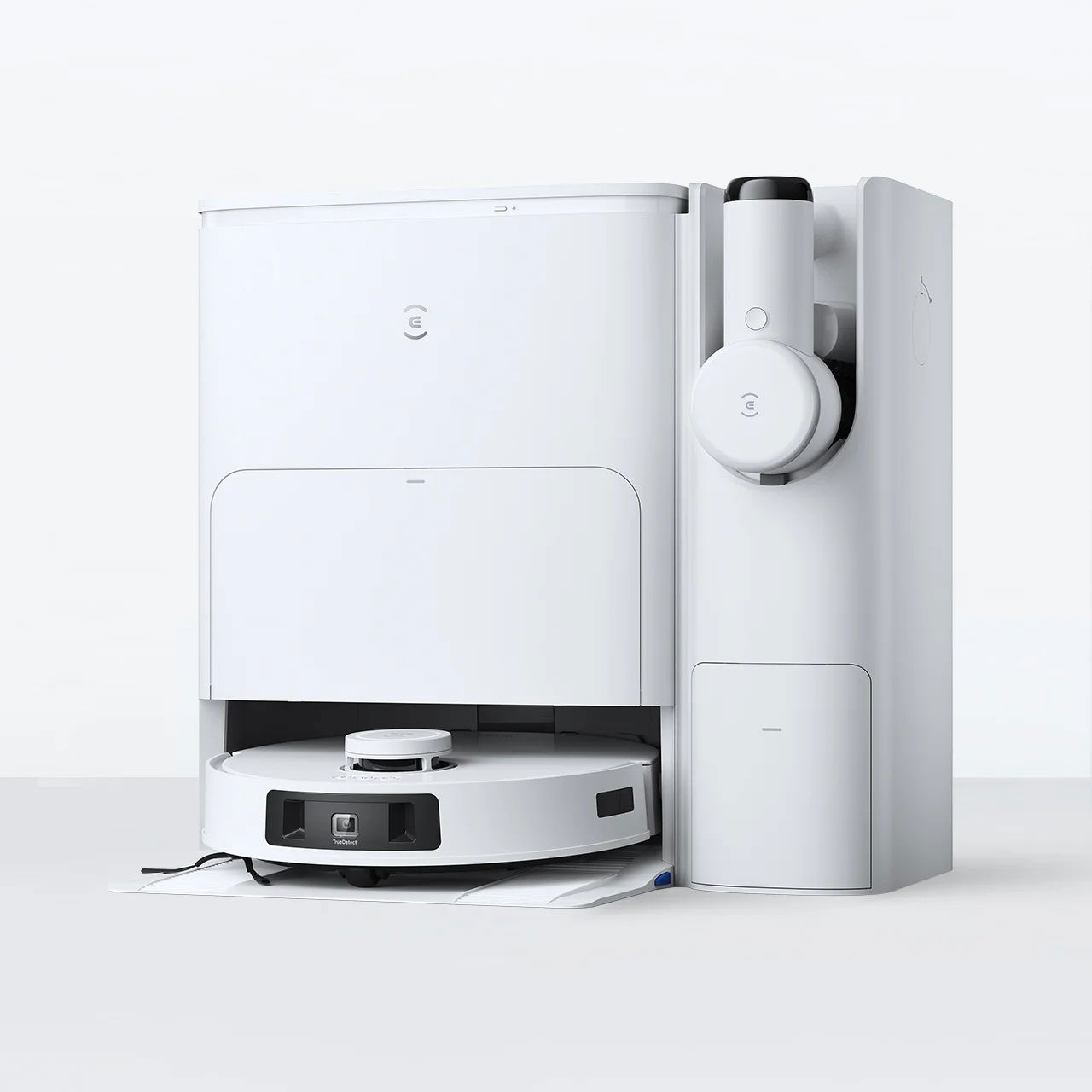 Dulkių siurblys - robotas Ecovacs Deebot T30S Combo, balta