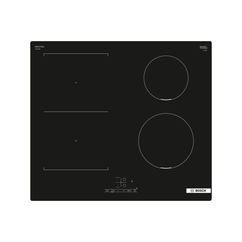 Įmontuojama indukcinė kaitlentė BOSCH PVS611BB6E, 60 cm