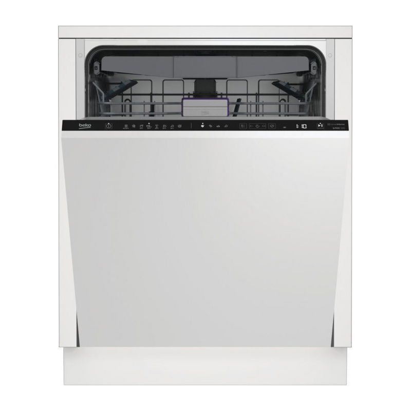 Įmontuojama indaplovė Beko BDIN38650C, balta