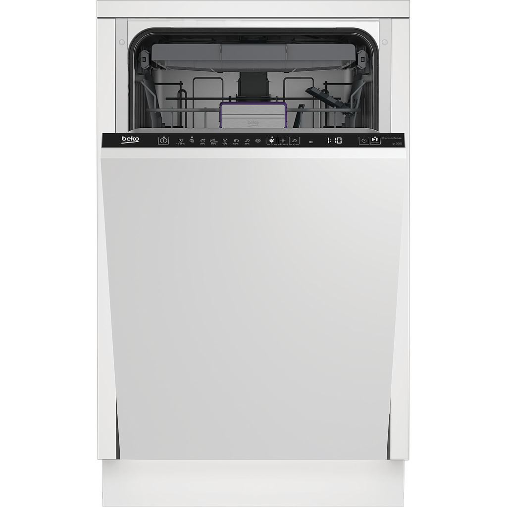 Įmontuojama indaplovė BEKO BDIS38120Q, 45 cm