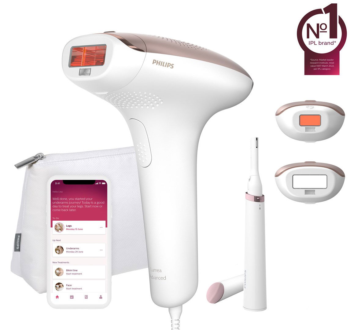 Epiliatorius Philips Lumea Prestige IPL BRI921/00, baltos spalvos