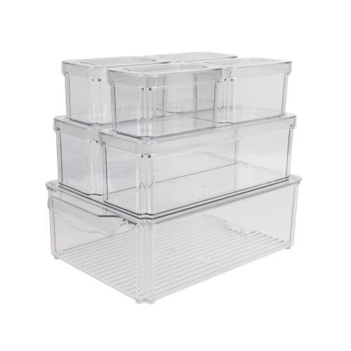 Plastikinių talpų rinkinys Nordic Quality 7 vnt / 2360037