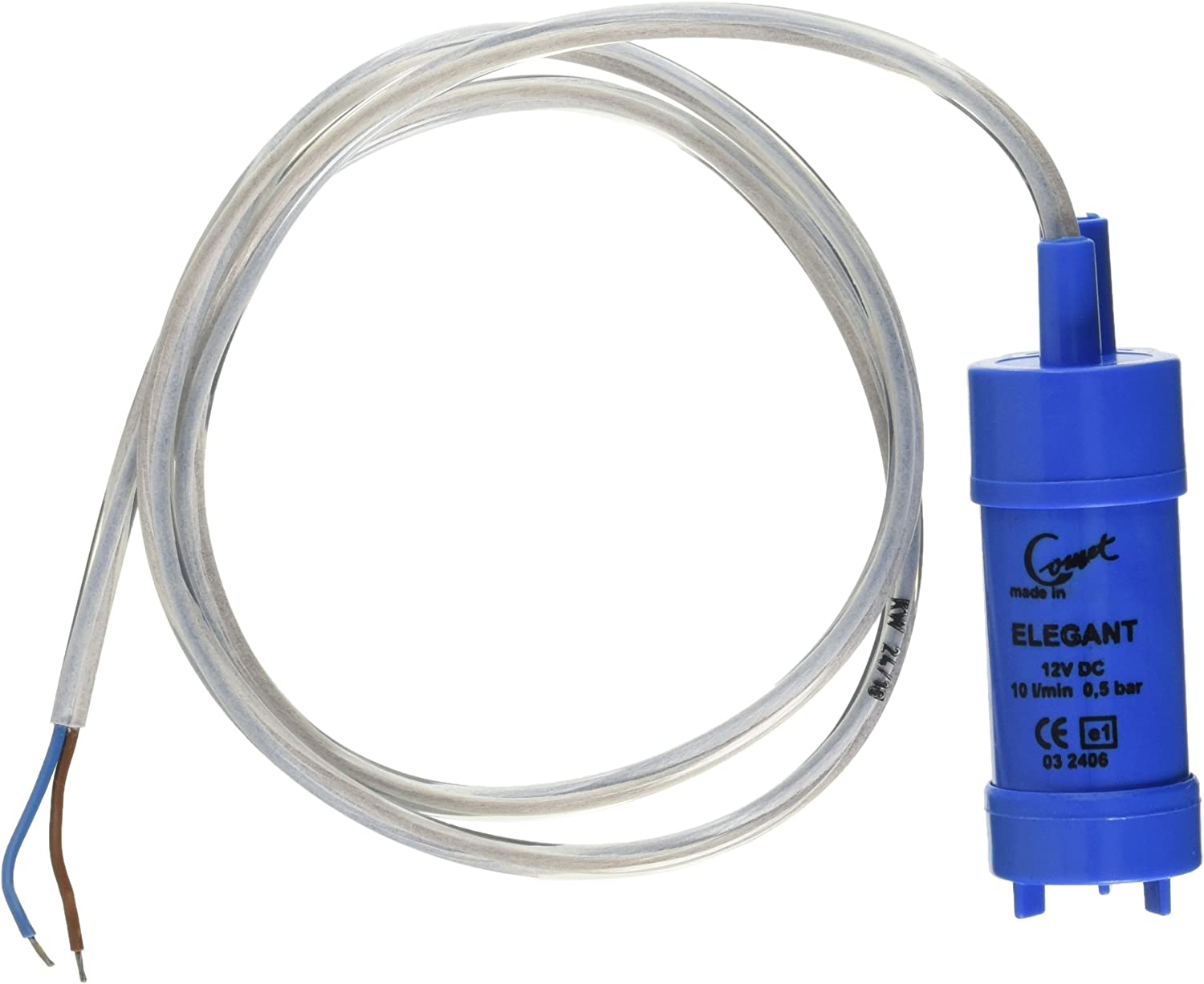 Panardinama elektrinė pompa 12VDC 0.5BAR 10L/min kavos aparatui