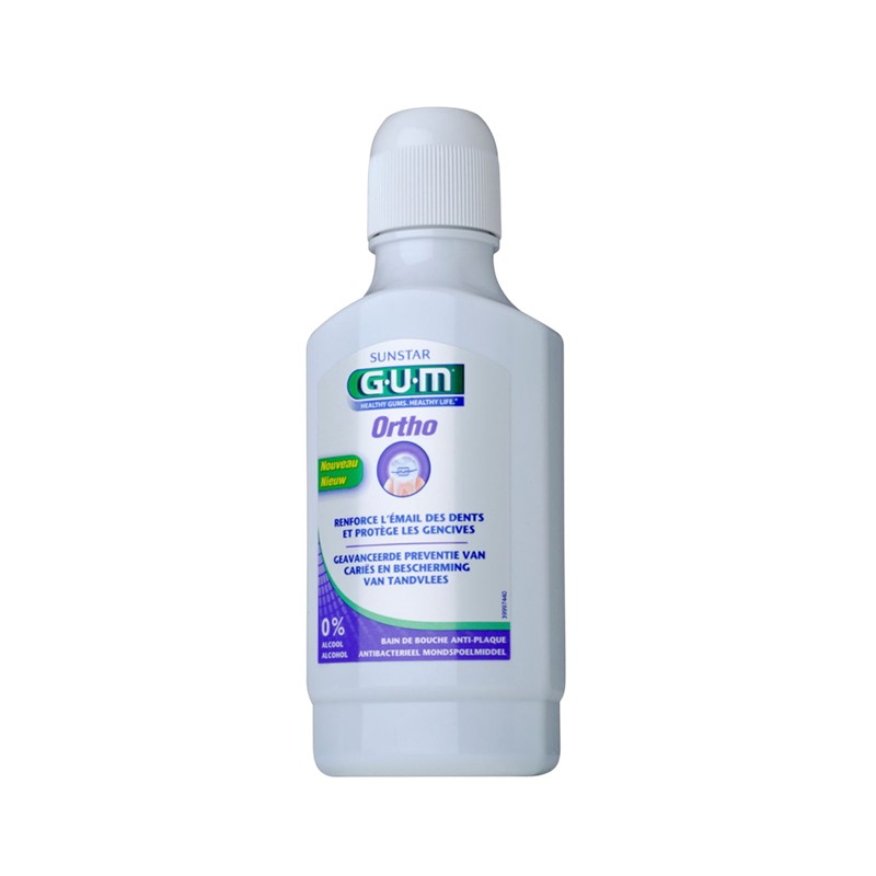 GUM Ortho burnos skalavimo skystis 300 ml