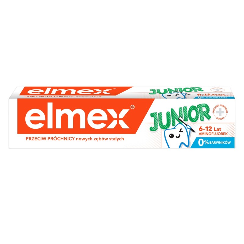 ELMEX Junior dantų pasta 6-12 metų 75 ml