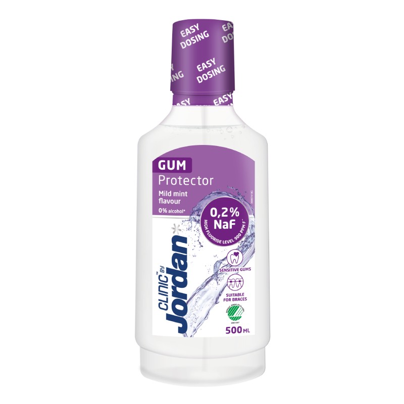 JORDAN Clinic Gum Protector burnos skalavimo skystis 500 ml