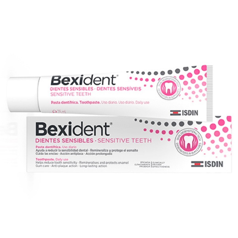 Isdin bexid jautrių dantų dantų pastos 75 ml