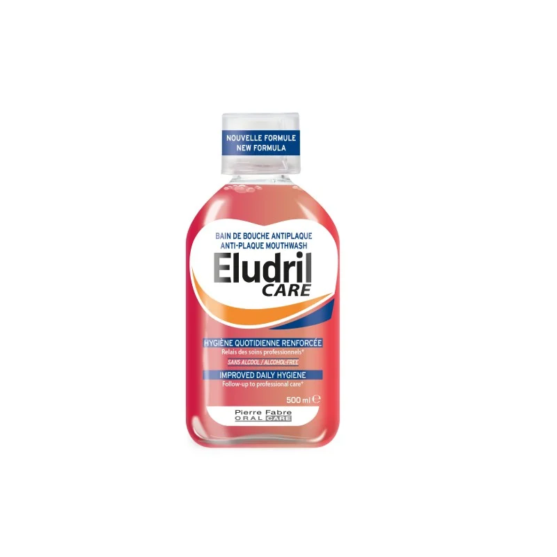 ELUDRIL Care burnos skalavimo skystis 500 ml