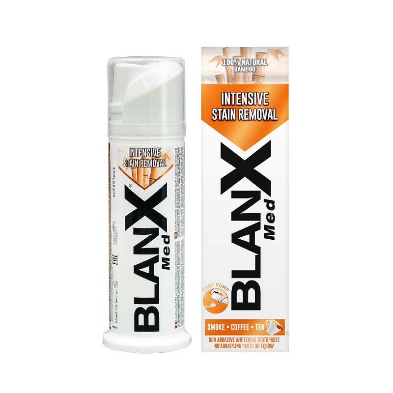 BLANX Med Intensive Stain Removal dantų pasta 75 ml