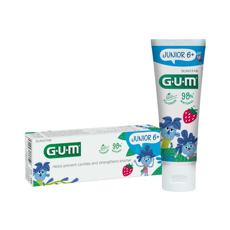 GUM Junior 6+ dantų pasta 50 ml