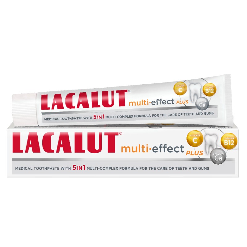 LACALUT Multi-Effect Plus dantų pasta 75 ml