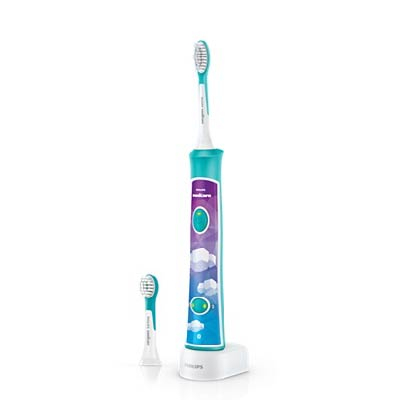 Philips Sonicare For Kids Sonic electric toothbrush HX6322/04 Built-in Bluetooth® Coaching App 2 brush heads 2 modes|HX6322/04