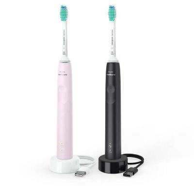 Philips 3100 series Sonic electric toothbrush HX3675/15, 14 days battery life|HX3675/15