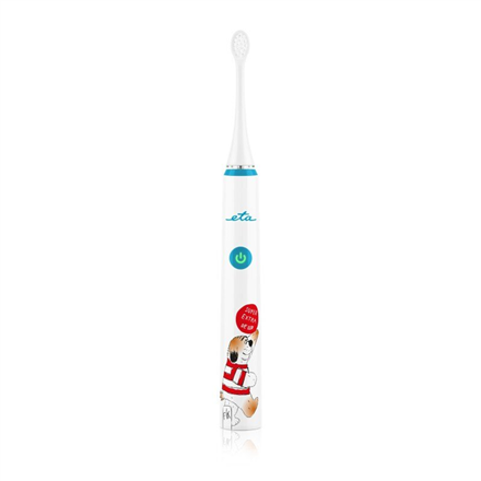 ETA | Sonetic Kids Toothbrush | ETA070690000 | Rechargeable | For kids | Number of brush heads included 2 | Number of teeth brushing modes 4 | Blue/White|ETA070690000