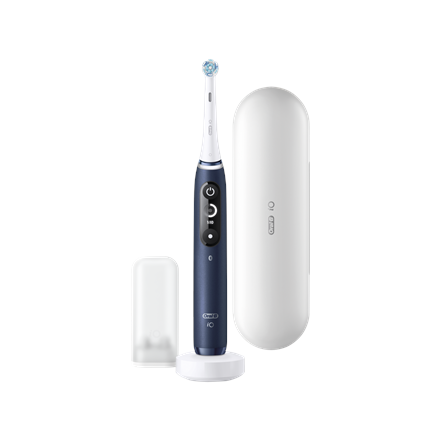 Oral-B | Electric Toothbrush | iO7 Series | Rechargeable | For adults | Number of brush heads included 1 | Number of teeth brushing modes 5 | Saphire Blue|iO7 Saphire Blue