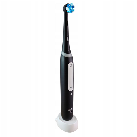 Oral-B | Electric Toothbrush | iO4 Series | Rechargeable | For adults | Number of brush heads included 1 | Number of teeth brushing modes 4 | Matt Black|iO4 Matt Black