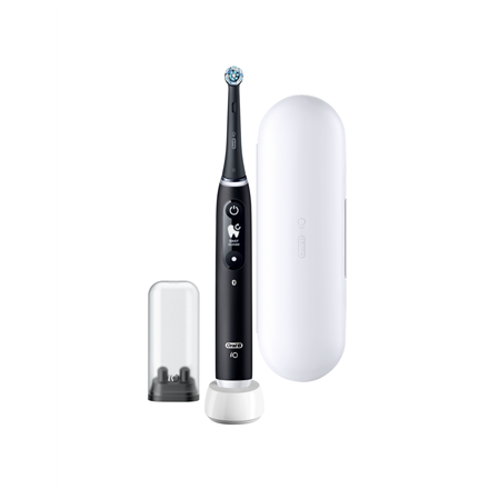 Oral-B | Electric Toothbrush | iO6 Series | Rechargeable | For adults | Number of brush heads included 1 | Number of teeth brushing modes 5 | Black Onyx|iO6 Black Onyx