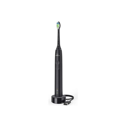 Philips | Sonicare Electric Toothbrush | HX3681/54 | Rechargeable | For adults | Number of brush heads included 1 | Number of teeth brushing modes 2 | Black|HX3681/54