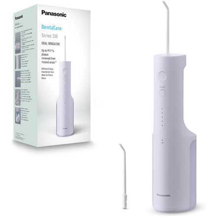 Panasonic Oral Irrigator | EW-DJ26-A303 | 200 ml | Number of heads 2 | White|EW-DJ26-A303