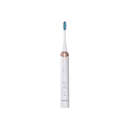 Panasonic | Sonic Electric Toothbrush | EW-DC12-W503 | Rechargeable | For adults | Number of brush heads included 1 | Number of teeth brushing modes 3 | Sonic technology | Golden White|EW-DC12-W503