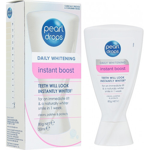 Pearl Drops Instant Boost Dantų balinamoji priemonė, 50ml