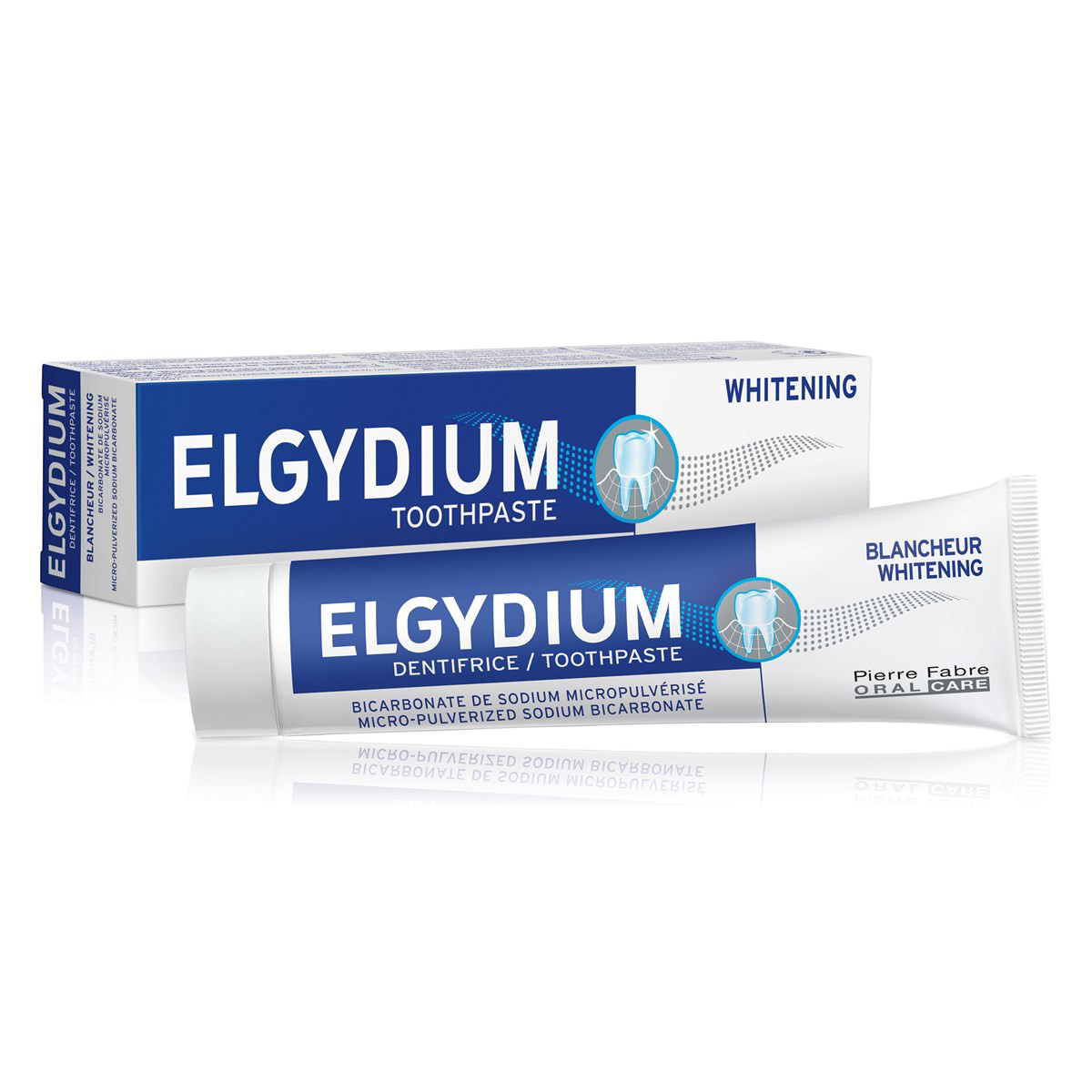 ELGYDIUM WHITENING, dantų pasta, 75 ml