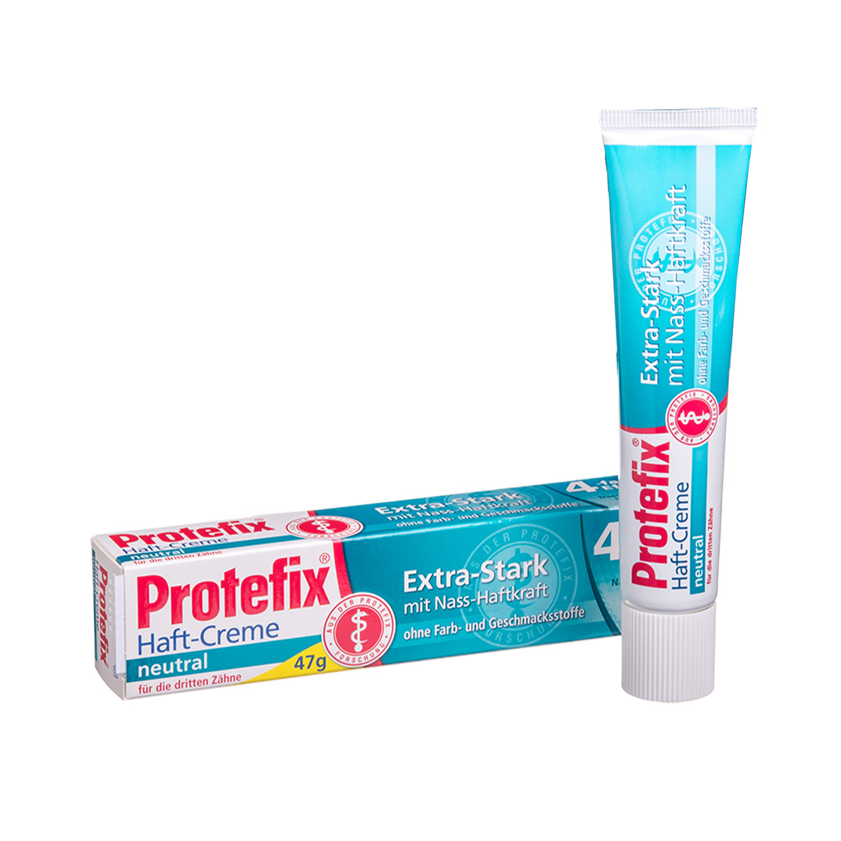 PROTEFIX HAFT-CREME NEUTRAL, fiksuojamasis kremas dantų protezams, 47 g