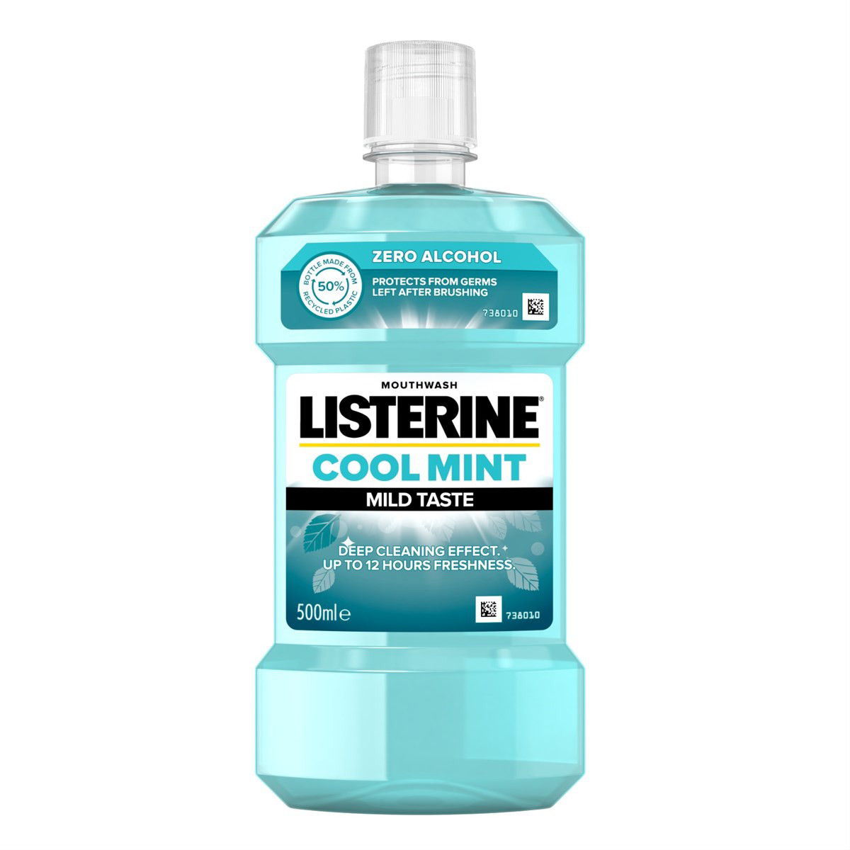LISTERINE COOLMINT MILD TASTE, burnos skalavimo skystis, 500ml