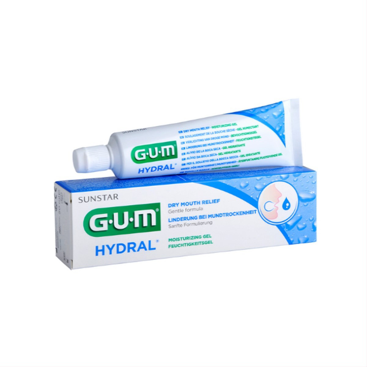GUM HYDRAL, drėkinamasis gelis, 50 ml