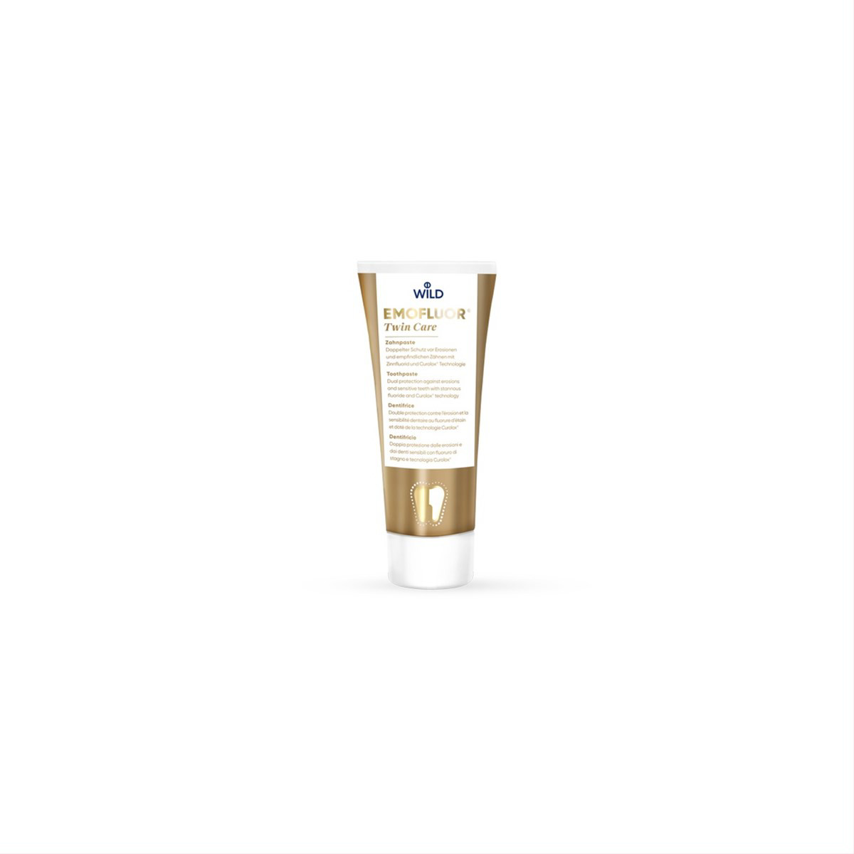 DR. WILD PRO TWIN CARE, dantų pasta jautriems dantims, 75 ml